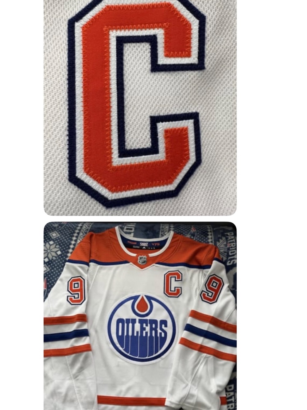 Oilers Reverse Retro 1.0 #99